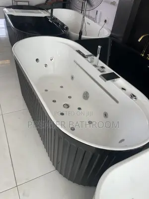 Black Round Shape Original Bathtub