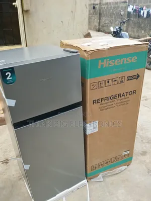Hisense REF172DR 124L Frost Double Door Fridge With Tempered Shelves