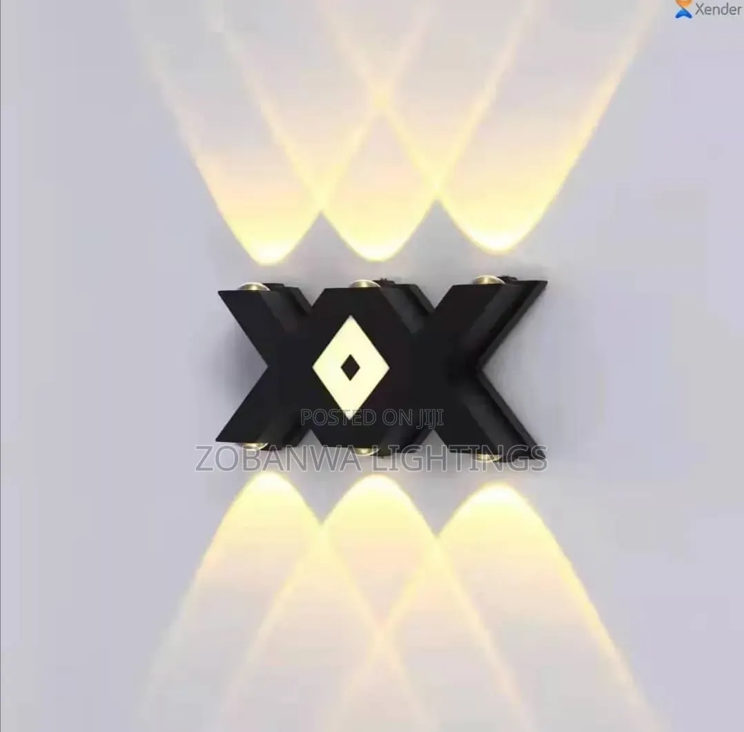 Simple Double Headed Wall Lamp