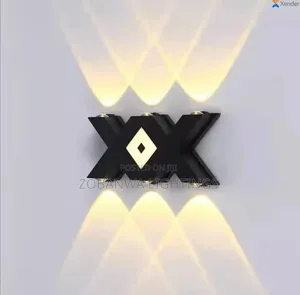 Simple Double Headed Wall Lamp