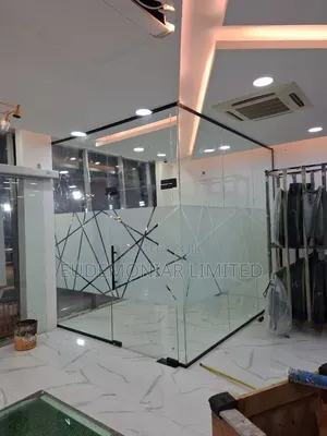 Double-Glazed Office Partition Installation