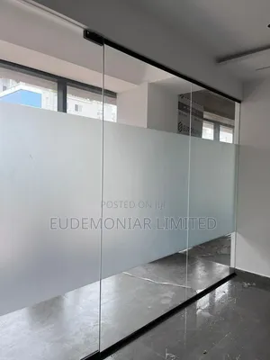 Glass Office Door and Partition Installation