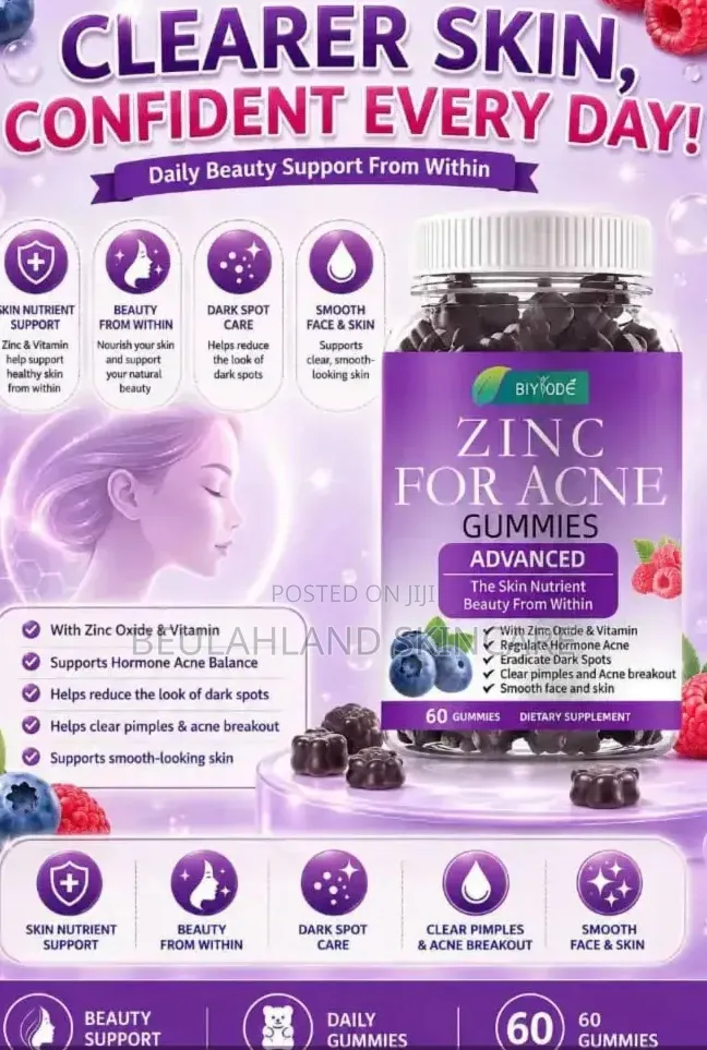 Zinc for Acne Gummies