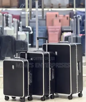 Solid Wide Handle Aluminum Luggage