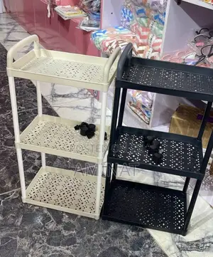 3 Step Plastic Trolley