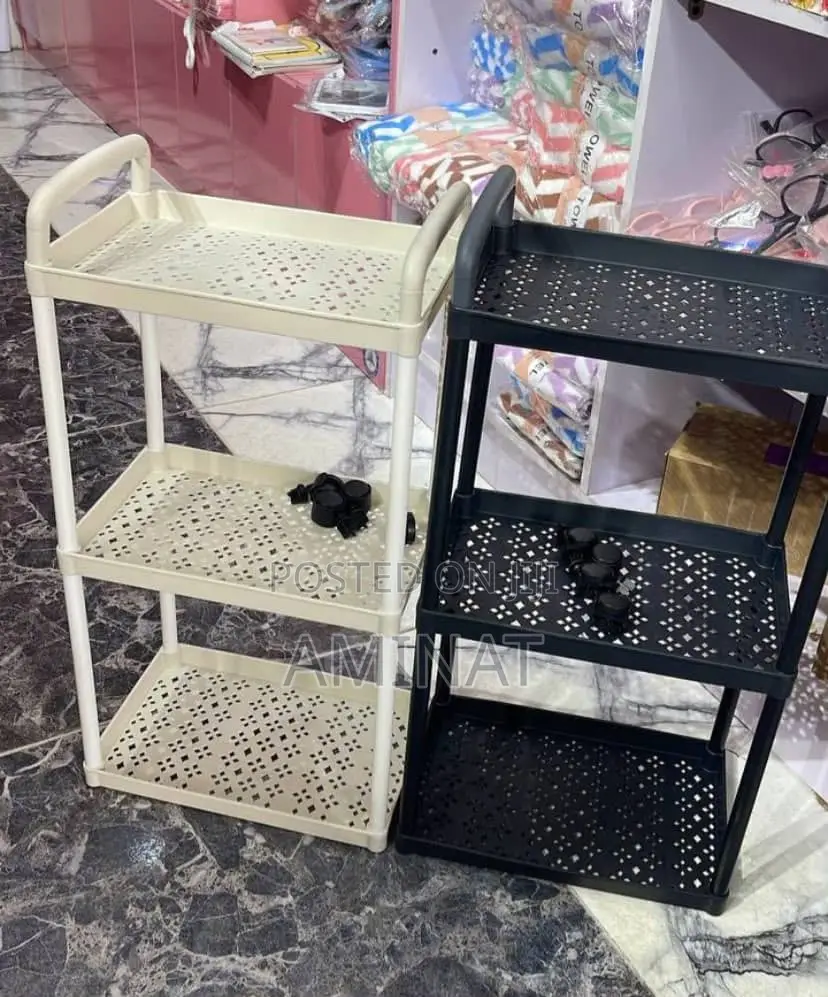 3 Step Plastic Trolley