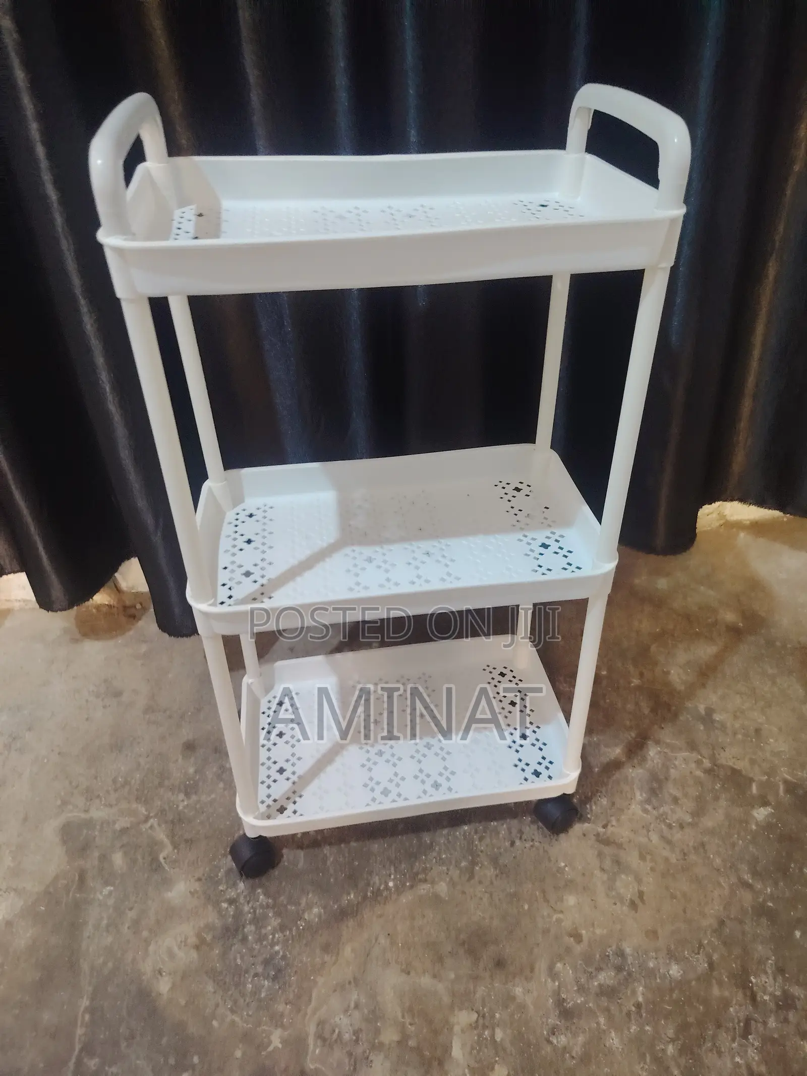 3 Step Plastic Trolley