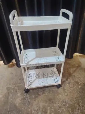 3 Step Plastic Trolley