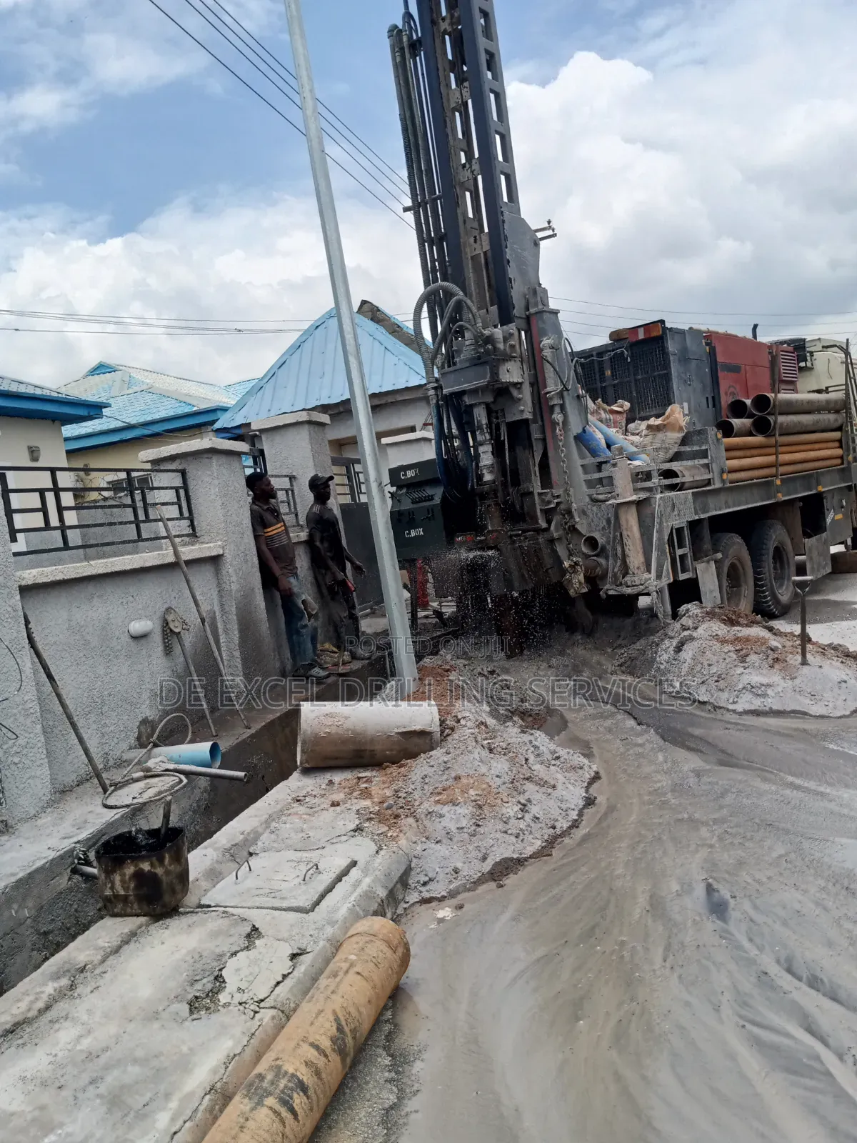 Borehole Drilling in Lugbe Abuja.