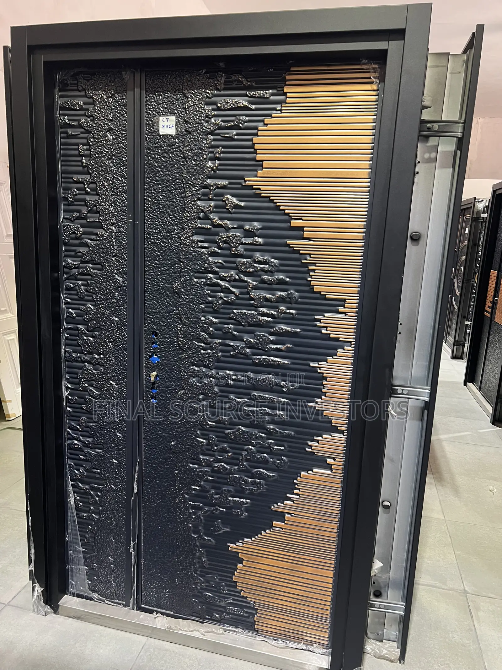 Ocean Wave Cast Door