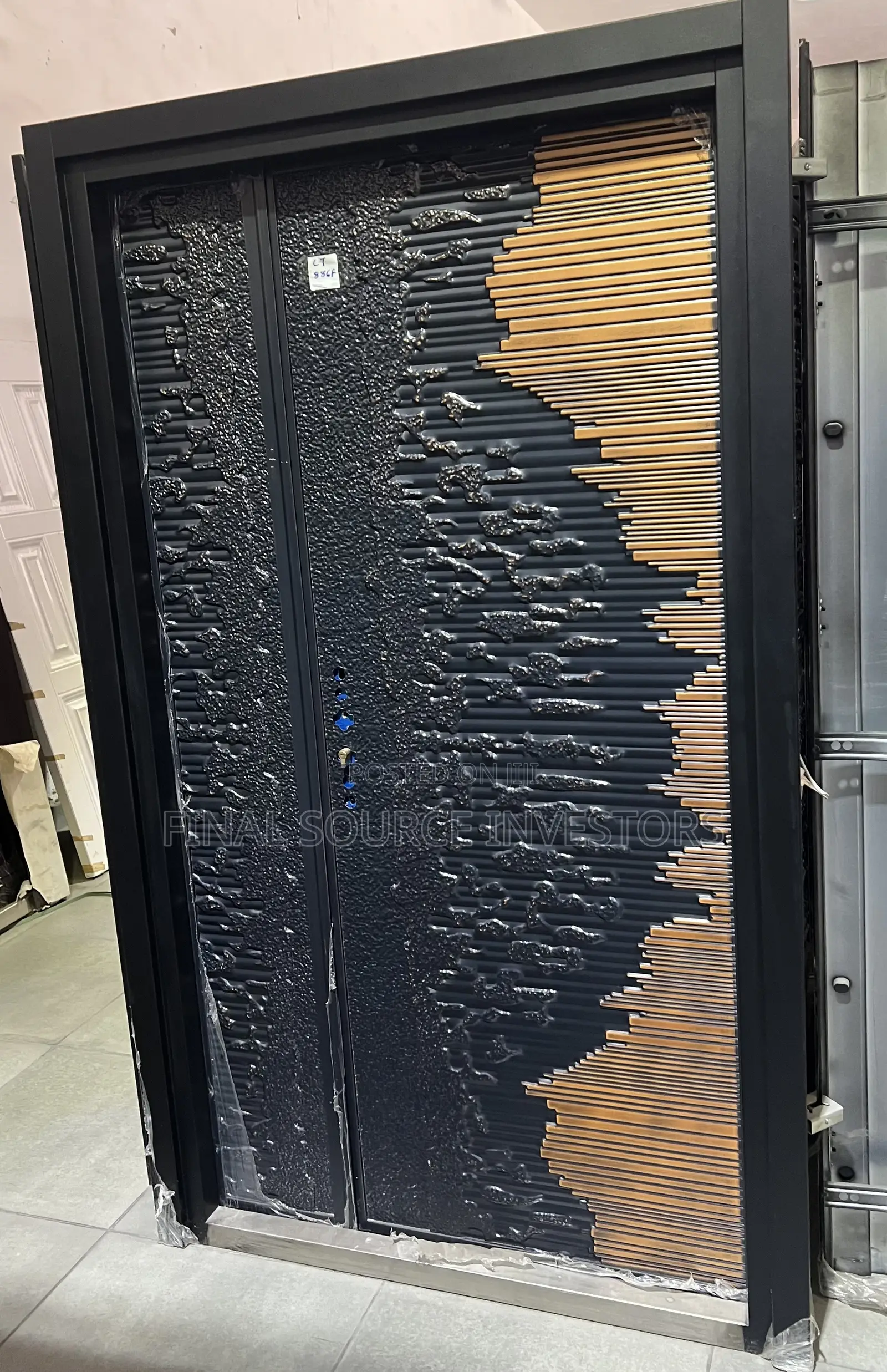 Ocean Wave Cast Door