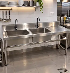 Double Basin Stainless Steel Sink