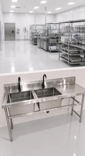 Double Basin Stainless Steel Sink