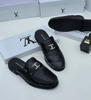 Louis Vuitton Luxury Men Halfshoe