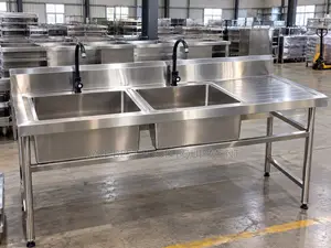 Double Basin Stainless Steel Sink