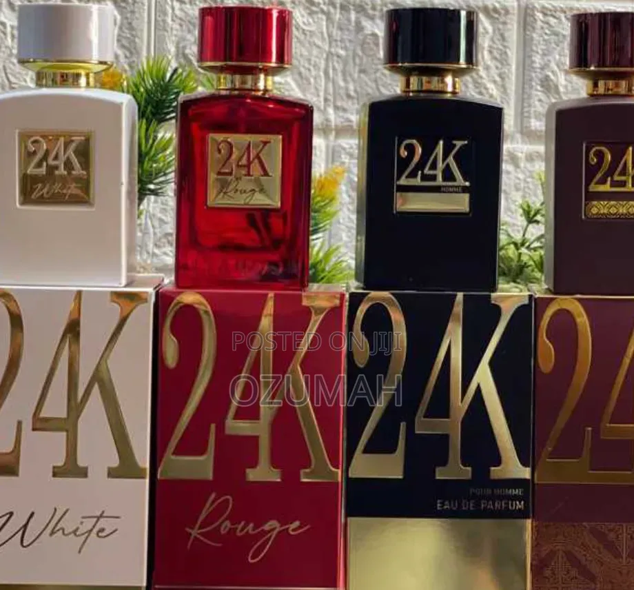 24kPerfume White, Rouge, Black