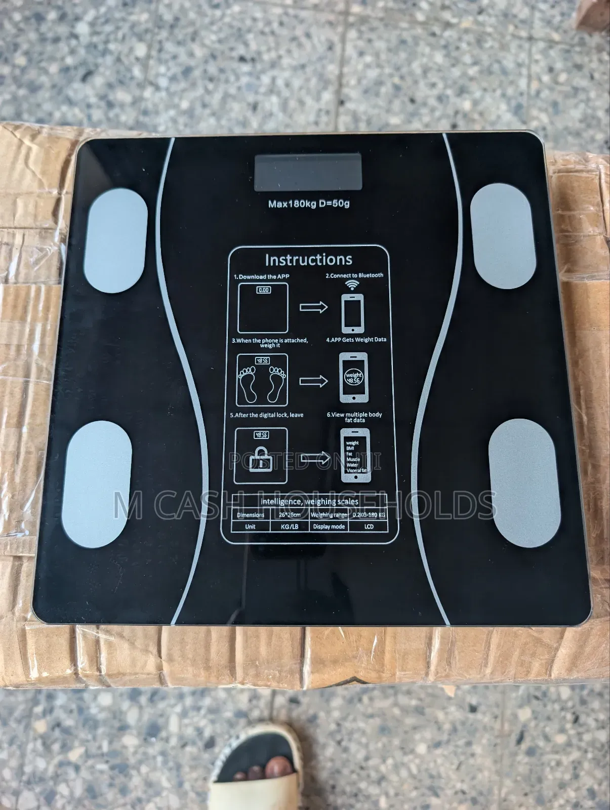 Smart Digital Body Bluetooth Weight Scale