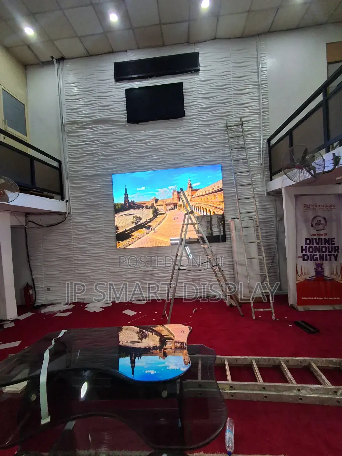 Non Movable Church Screen