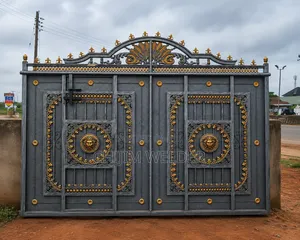 Strong, Durable Beautiful Modern Wrought Iron Gate