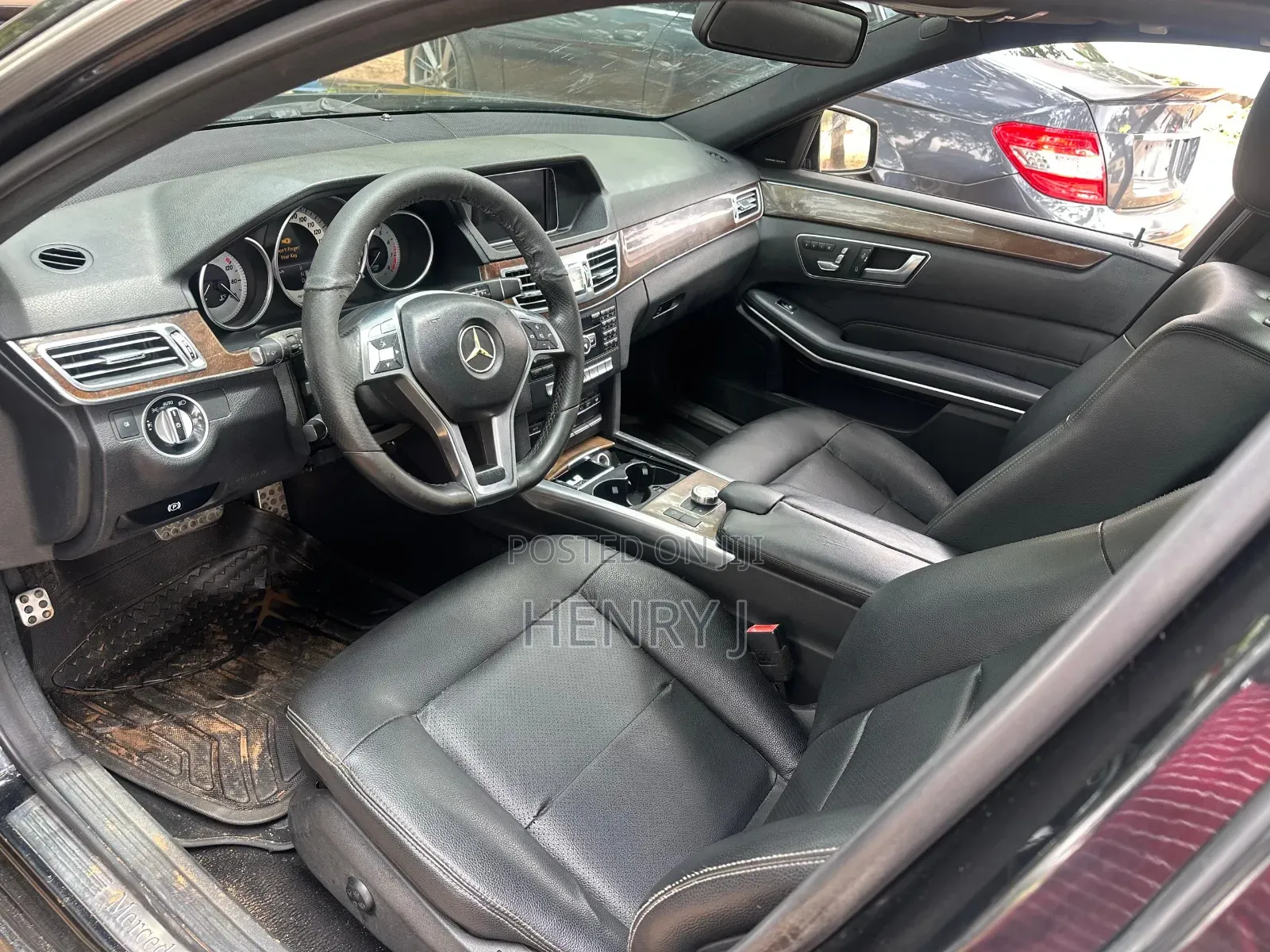 Mercedes-Benz E-Class 2015 Black