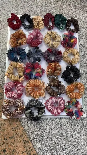 Embellished Scrunchies