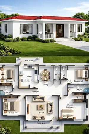 Modern Residential House Plan Design