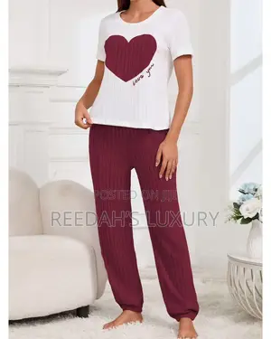Cozy Love Heart Lounge Set - 2 Piece