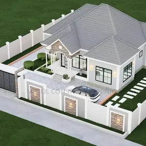 3 Bedroom House Architectural Drawing