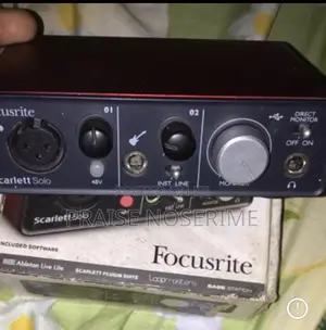URGENT Focusrite Solo 2nd Gen Sound Card Audio Interface