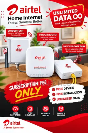 Airtel 5G UNLIMITED Wi-Fi