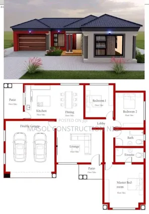 Contemporary House Floor Layout Services