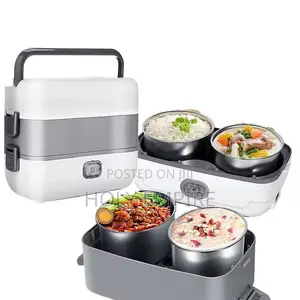 Electric Lunch Box Pluggable Heating Single / Double Layer