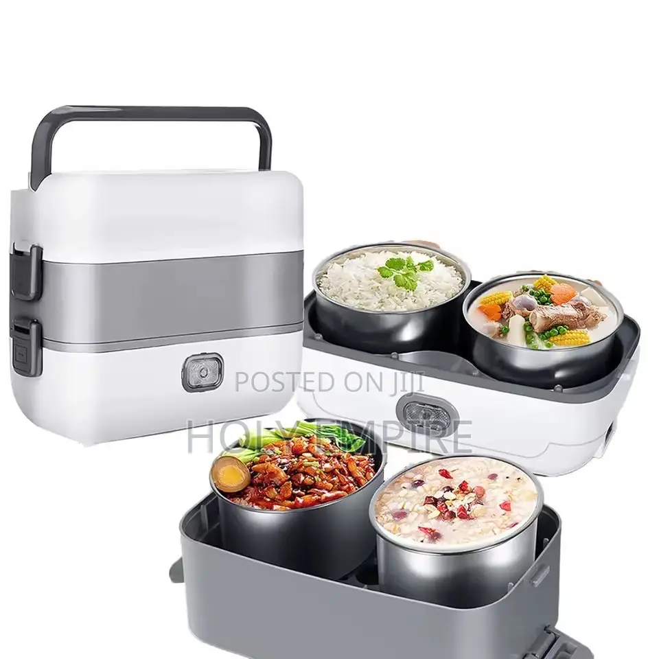 Electric Lunch Box Pluggable Heating Single / Double Layer