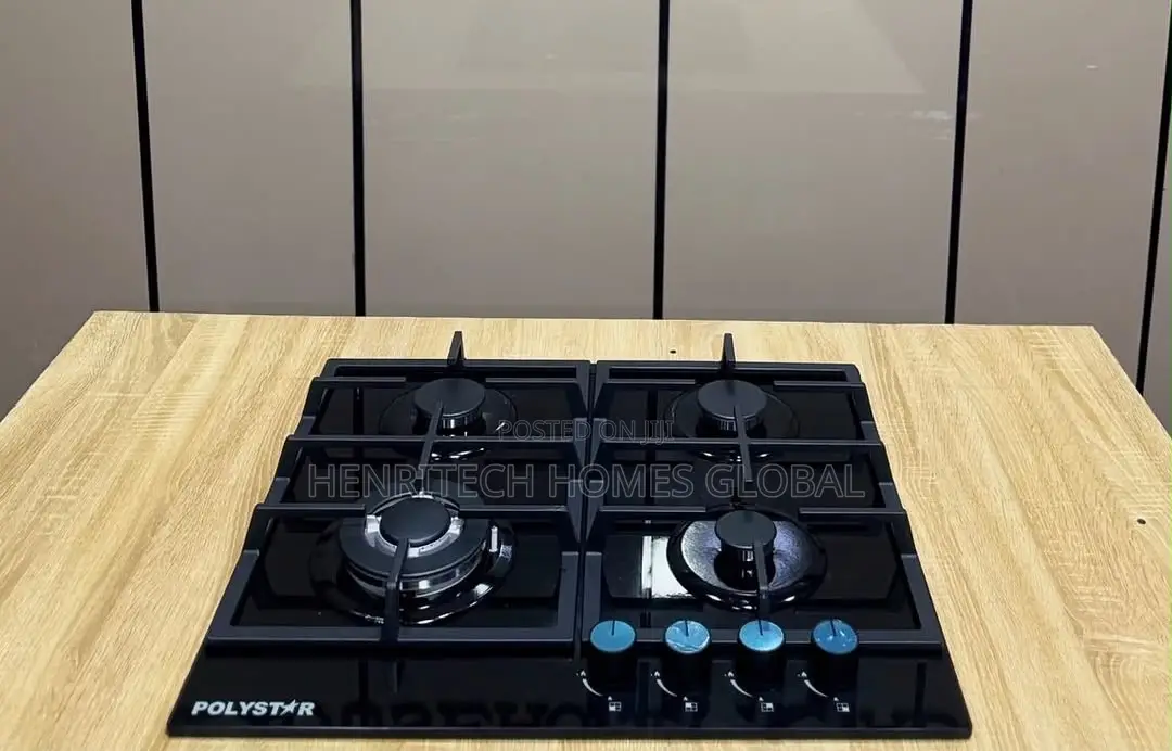 Polystar 4-Burner Premium Gas Cooker