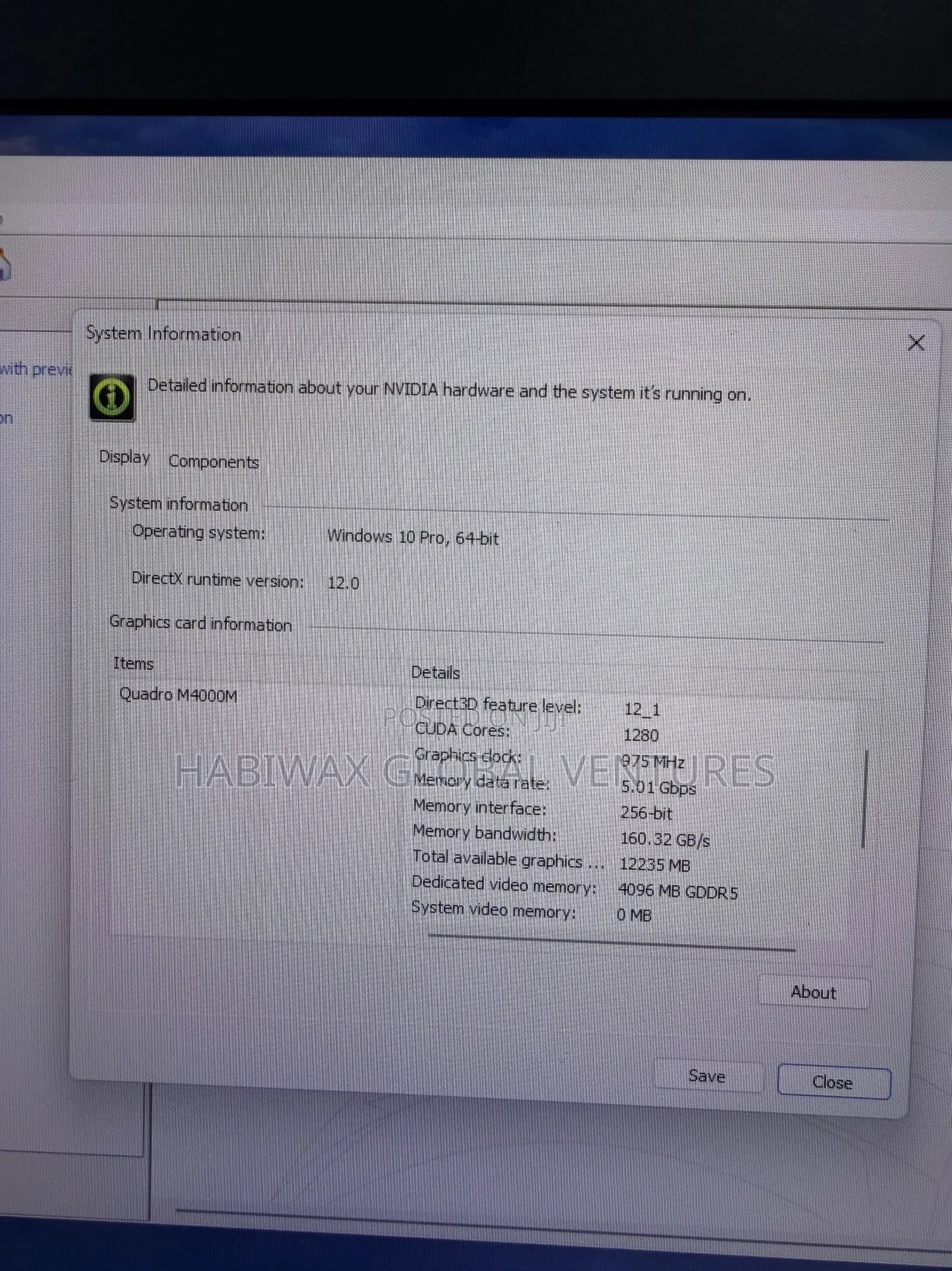 Laptop Dell Precision 7710 16GB Intel Core i7 HDD+SSD 256GB