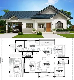 Single-Storey Home Architectural Plan