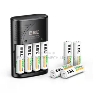 EBL Smart Battery Charger for 9V,AA,AAA (Charger Only)