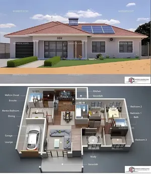 Elegant Family Residence Design Plan