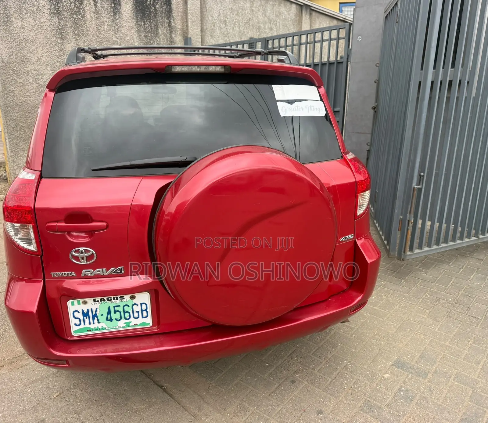 Toyota RAV4 2008 Red