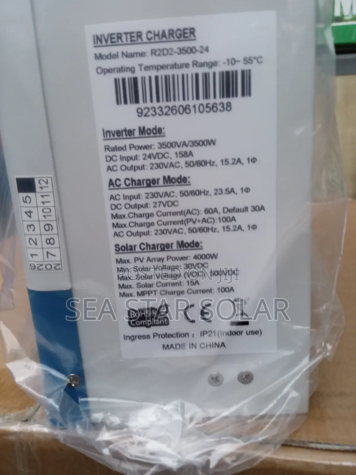 3.5kw / 24v Hybrid Solar Invert