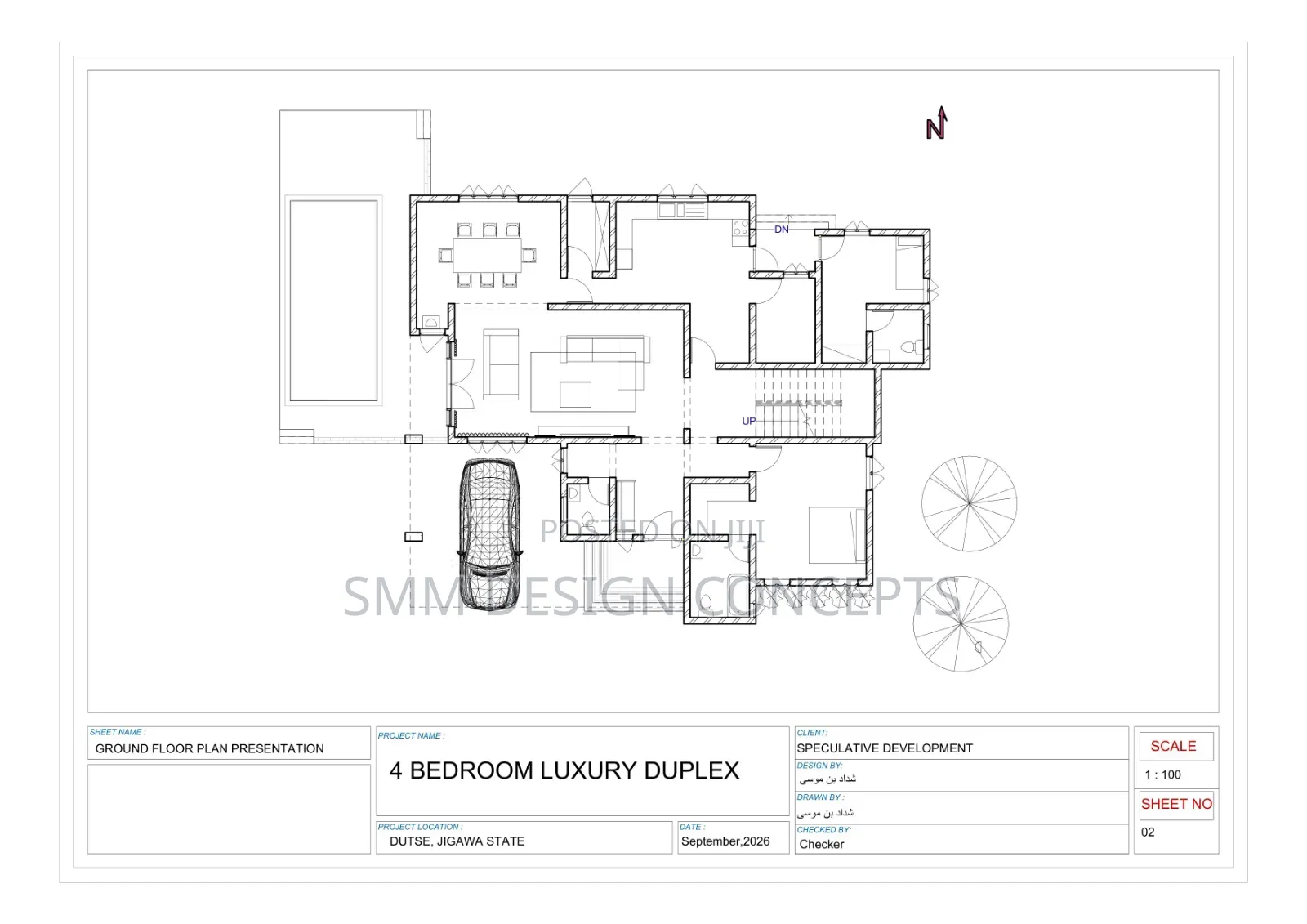 4 Bedroom Luxury Duplex