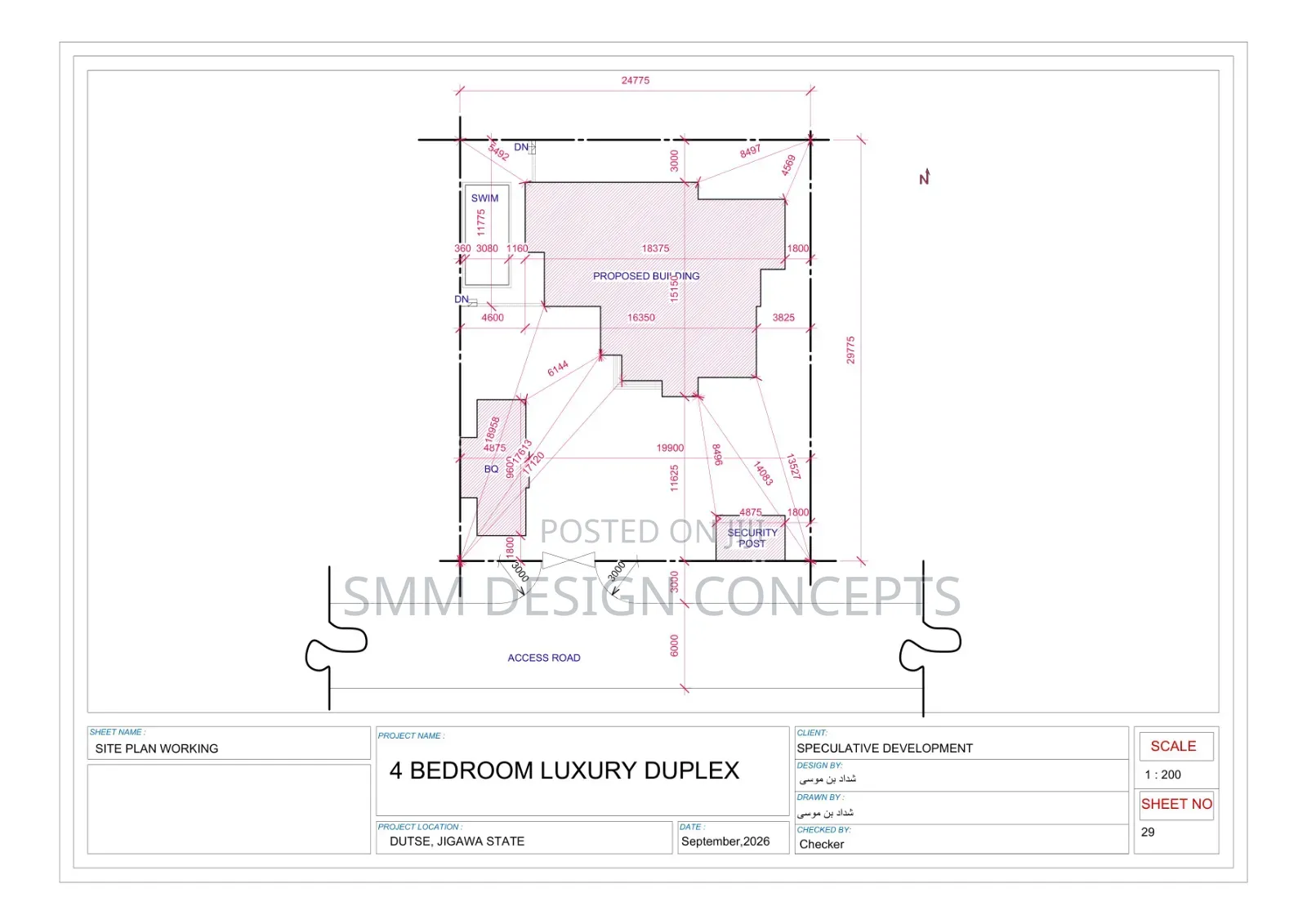 4 Bedroom Luxury Duplex