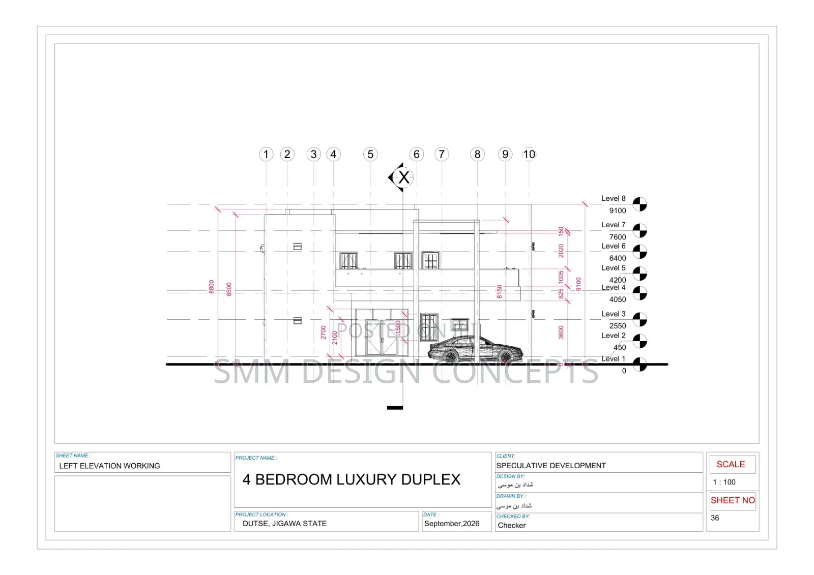 4 Bedroom Luxury Duplex