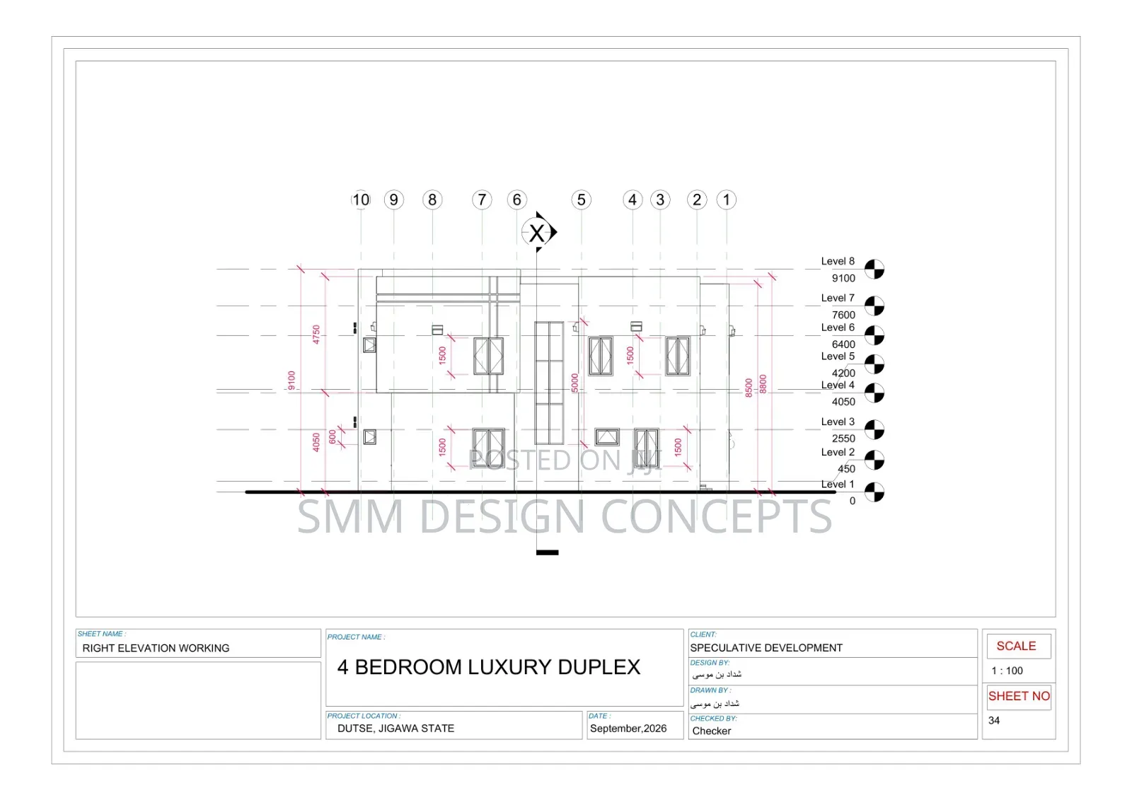 4 Bedroom Luxury Duplex