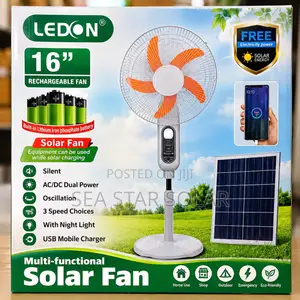 Ledon 16" Rechargeable Fan