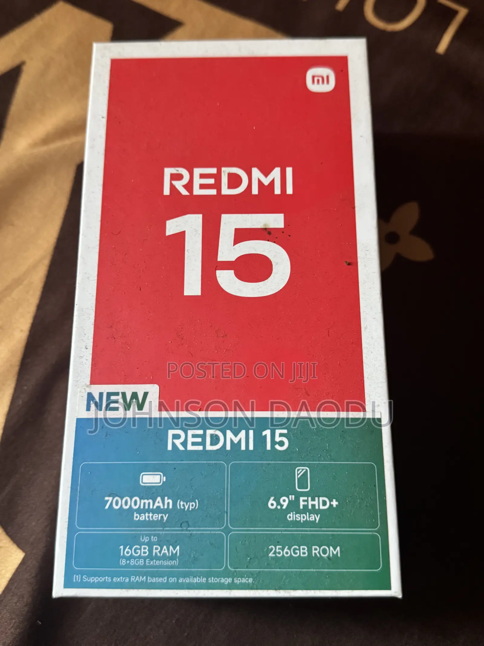 Xiaomi Redmi 15 256 GB Black