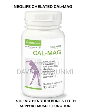 Chelated Cal-Mag Vitamin D3 - 90 Tablets Single Calmag