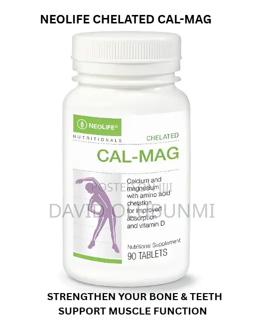 Chelated Cal-Mag Vitamin D3 - 90 Tablets Single Calmag
