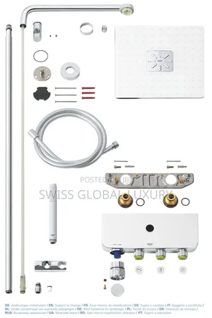 Grohe Thermostatic Wall Mount Shower System( Germany)