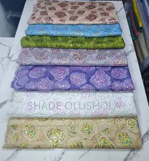 Latest Guipure Lace With Sequence